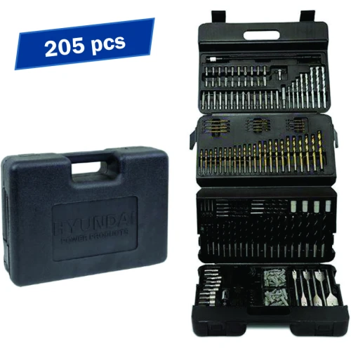 Set 205 burghie cu biti HYUNDAI HY-65205