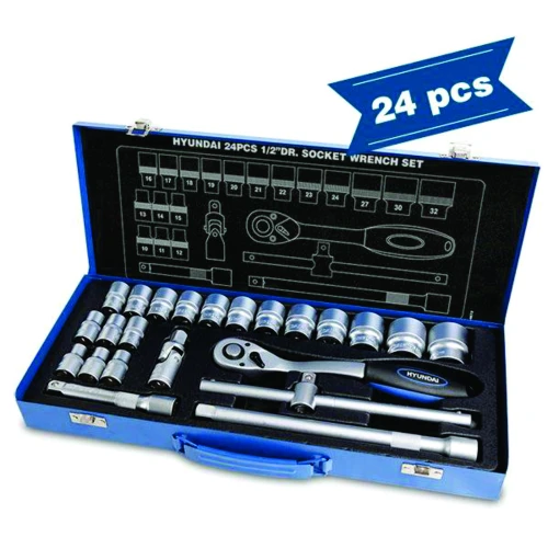 Set 24 chei tubulare 1/2 HYUNDAI HY-59672
