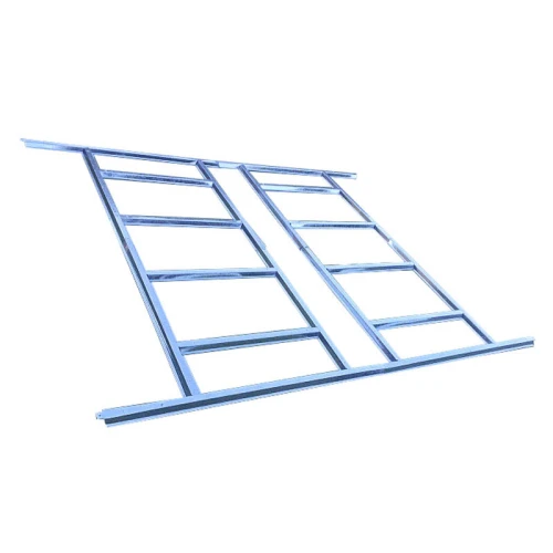 Fundatie metalica pentru magazia MM8x8F H, cadru otel zincat de 0.6 mm