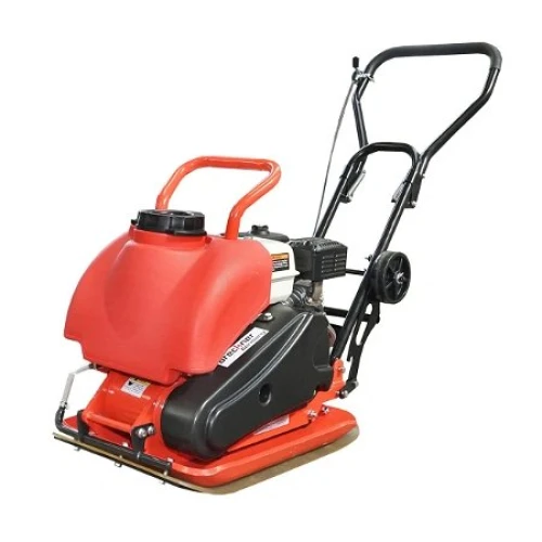 Placa compactoare C90-B cu suprafata de lucru 540x420mm, motor Honda GX-160 standard euro 5, 196CC/6.5CP, 5500 rot/min 80Kg cu rezervor apa Breckner Germany