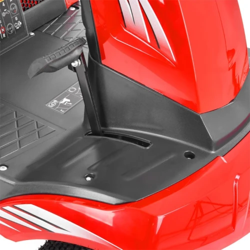 Tractor pentru gazon Hecht 5162, motor Briggs & Stratton, 196 cmc, 4.5 Km/h, latime de lucru 62 cm