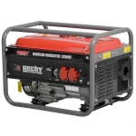 Generator de curent monofazat HECHT GG2500, motor benzina, 4 timpi, 196 CC, 2.2 kW, cu maner
