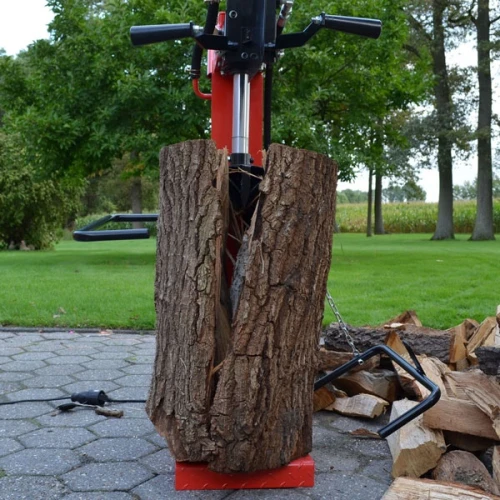 Despicator de busteni HECHT 6110, motor electric, putere 2400 W, presiune maxima 10 tone, lungime maxima lemn 70 cm, diametru maxim lemn 30 cm