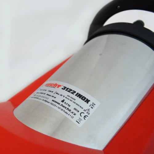 Pompa submersibila pentru apa curata HECHT 3122 Inox, putere motor 1200 W, debit maxim 6500 l/h, inaltime maxima de refulare 44 m