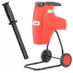 Tocator pentru crengi si resturi vegetale HECHT 626 Silent, motor electric, putere 2600 W, diametru maxim de taiere crengi 4 cm