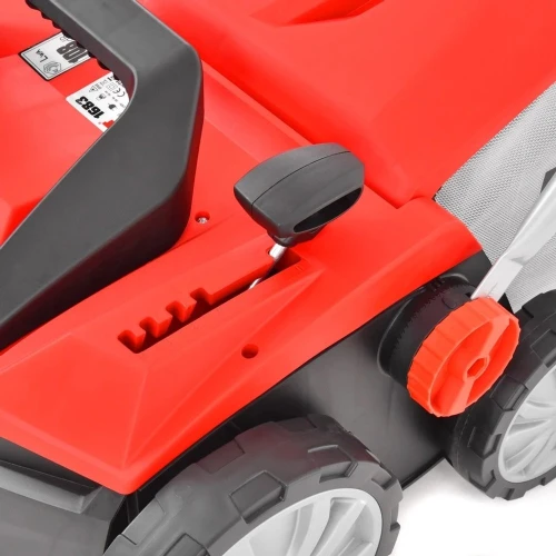 Scarificator si aerator electric HECHT 1683 2 in 1, putere motor 1600 W, sac colectare 48 litri, latime de lucru 38 cm