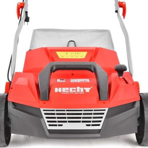 Scarificator si aerator electric HECHT 1683 2 in 1, putere motor 1600 W, sac colectare 48 litri, latime de lucru 38 cm
