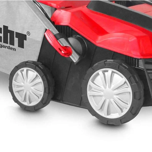 Scarificator si aerator electric HECHT 1848 2 in 1, putere motor 1800 W, sac colectare 55 litri, latime de lucru 40 cm
