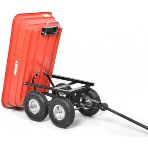 Remorca carucior HECHT52150  capacitate incarcare 250 kg, compatibila cu tractorasele de tuns iarba