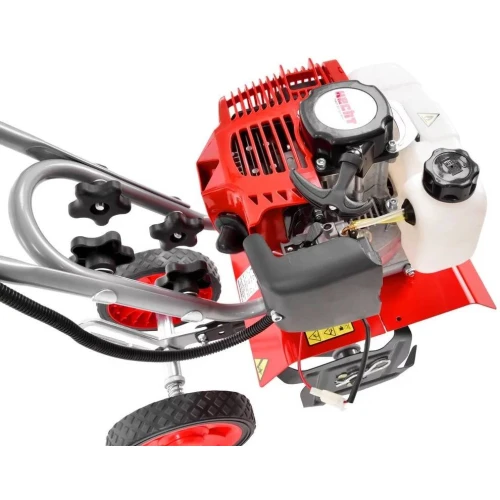 Motosapa HECHT 752, motor 2 timpi, capacitate cilindrica 52 CC. latime de lucru 25 cm, 1 viteza