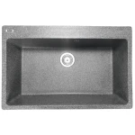 Chiuveta de bucatarie Elefant Premium Bogema, Grafit , 780 x 500 mm