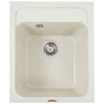 Chiuveta de bucătărie Elefant Premium Korrado , Nisip 497x398 mm