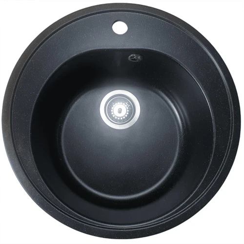 Chiuveta de bucătărie Elefant Premium Luna, Negru metalic , 510 mm