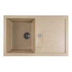 Chiuveta de bucătărie Elefant Premium Troya 7850 , Nisip bej 776x496 mm