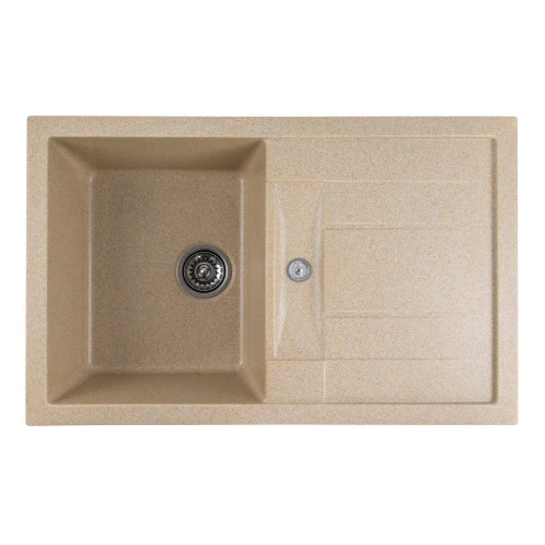 Chiuveta de bucătărie Elefant Premium Troya 7850 , Nisip bej 776x496 mm