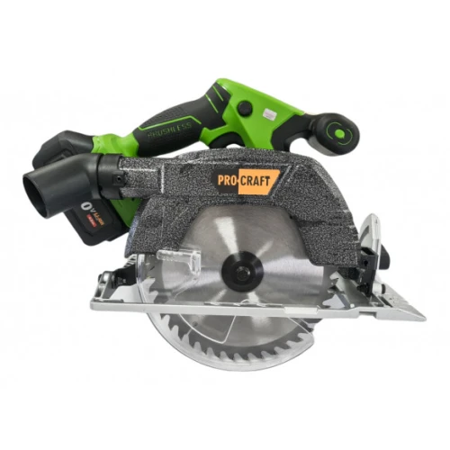 Fierăstrău circular cu acumulator ProCraft PCA20, 20V, Brushless, disc 185 mm, fără acumulator și încărcător