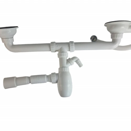 B731V Sifon universal pentru chiuveta dubla 1 1/2