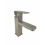 Baterie lavoar MIXXUS FIT-001 din otel inoxidabil, Monocomanda, Racorduri incluse