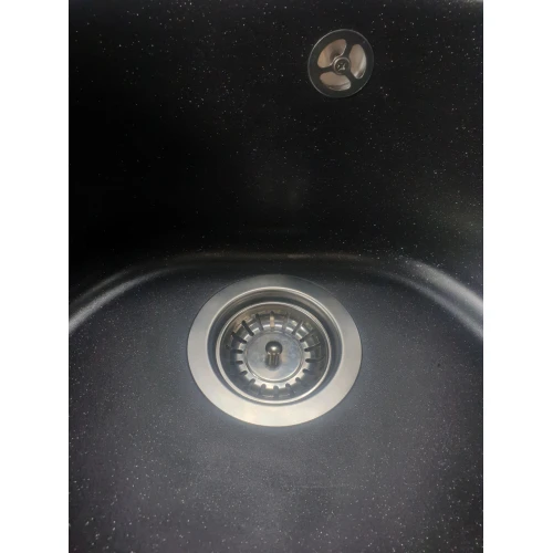 Chiuveta de bucătărie Elefant Premium Luna, Negru metalic , 510 mm