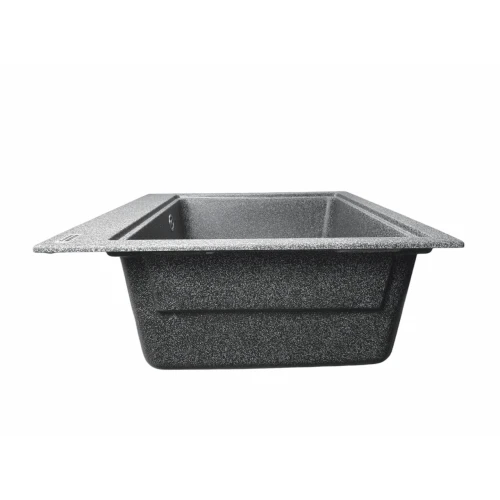 Chiuvetă din compozit de granit pentru bucătărie ELEFANT PREMIUM 5852 VESTA Grafit