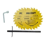 Circular electric de mana Procraft KR2300, 2.3 kW, 185 mm, 5000 rot/min