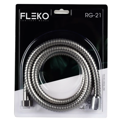 Furtun de dus flexibil din otel inoxidabil, Lungime 150cm FLEKO RG-21-A