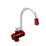 MIXXUS Electra 240-E Red robinet instant electric pentru apa, 3 kW din plastic si otel inoxidabil