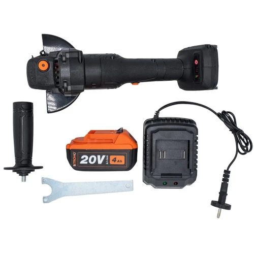 Polizor unghiular pe acumulator Stromo AGA216 4 Ah, 20 V , 7450 rot/min , Brushless