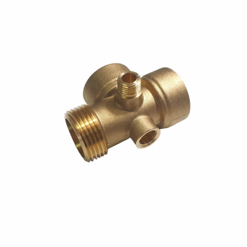 Teu de lagatura din alama cu 5 cai 7cm 170g, Elefant