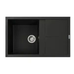 Chiuveta de bucatarie Elefant Premium Selena Negru 785x495mm