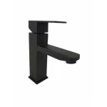 Baterie bucatarie MIXXUS KUB-001 BLACK din otel inoxidabil, Monocomanda, Racorduri incluse