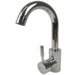 Baterie bucatarie MIXXUS SUS-011-B CHROME din otel inoxidabil, Monocomanda, Racorduri incluse