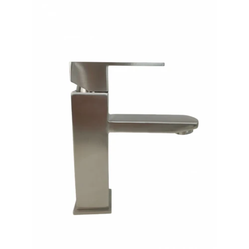 Baterie lavoar MIXXUS KUB-001 din otel inoxidabil, Monocomanda, Racorduri incluse