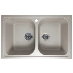 Chiuveta de bucătărie Elefant Premium Equatoria, Safari bej , 785x490 mm