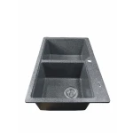 Chiuveta de bucătărie Elefant Premium Harmony , Grafit , 775x495/420 mm
