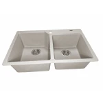 Chiuveta de bucătărie Elefant Premium Harmony , Safari bej 775x495/420 mm