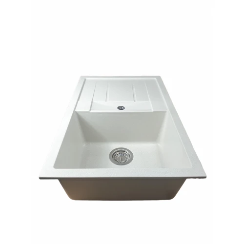 Chiuveta de bucătărie Elefant Premium Troya 7850 , Alb 776x496 mm