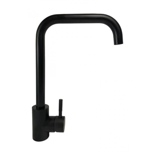 MIXXUS SUS-011-G NEGRU, baterie bucatarie din otel inoxidabil