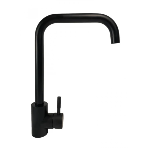 MIXXUS SUS-011-G NEGRU, baterie bucatarie din otel inoxidabil