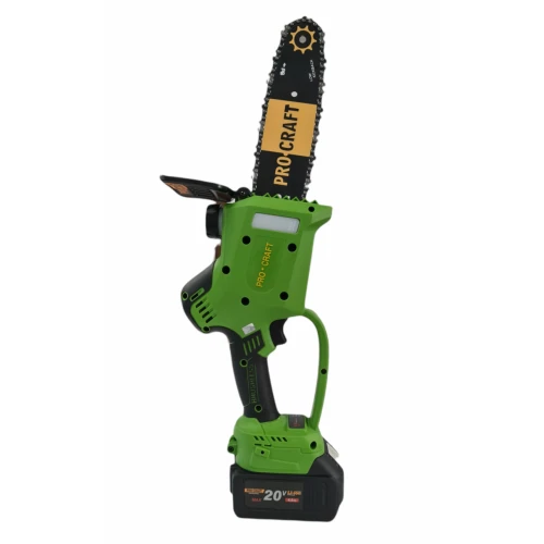 Motofierastrau cu acumulator Procraft PKA20, Li-ion, 20 V, 4.0 Ah, 4600 rotatii, Brushless, Lama 24 cm