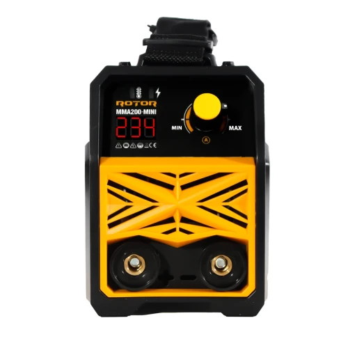 Aparat de sudura LCD Color ROTOR MMA200-MIN, 200 A
