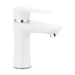 Baterie baie din plastic, PLAMIX Oscar-001 Alb