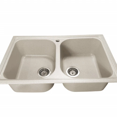 Chiuveta de bucătărie Elefant Premium Equatoria, Safari bej , 785x490 mm