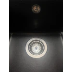 Chiuveta de bucătărie Elefant Premium Liana , Negru metalic , 430x620 mm