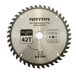 Disc taiat lemn ROTOR 255*30/25,4 cu adaptor 42T