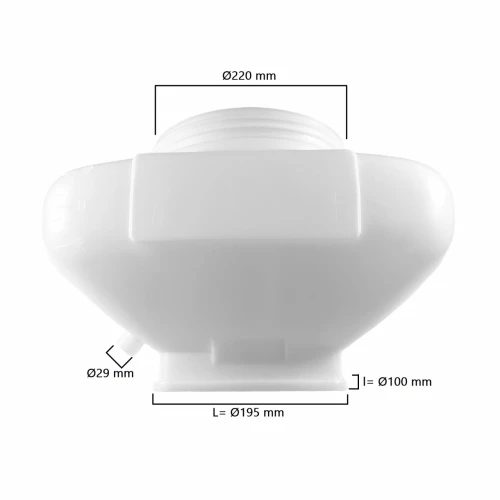 Rezervor solutie 12L atomizor, Elefant