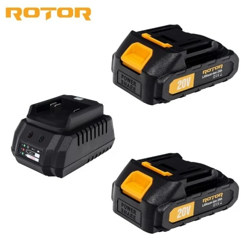 Set incarcator 20V cu acumulator 20V/2Ah RCB-20V ROTOR