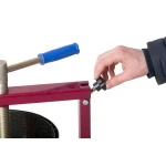 Teasc/Presa struguri Vilen Inox 15 L fara picioare