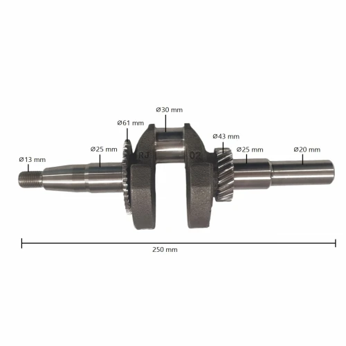 Ambielaj Honda GX 200 - 20mm, motocultor (7 CP), Elefant