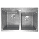 Chiuveta de bucătărie Elefant Premium Harmony , Grafit , 775x495/420 mm